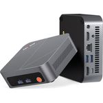 Ninkear M7 Mini-PC Ryzen 5 7430U, 16GB RAM, 512GB SSD, Windows 11 Pro, WiFi 6, BT 5.2, HDMI, schlankes Metalldesign
