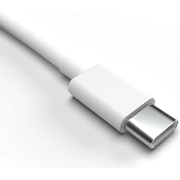 Justcom USB-C Ladekabel für Samsung Galaxy A22 5G, 50 cm, Schnellladen bis 3 A, Weiß – Bild 3