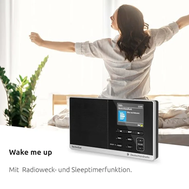 TechniSat DIGITRADIO 215 ASA Deutschlandradio Edition, Küchenradio mit DAB+/UKW, 2,8 Zoll TFT-Farbdisplay und ASA-Warnfunktion – Bild 6