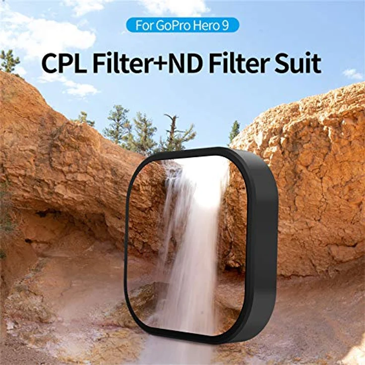 TELESIN Set 4 Filtre ND8/ND16/ND32/CPL Filtre optique – Bild 2