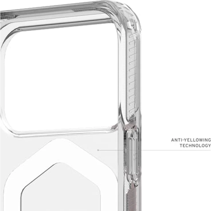 UAG Plyo MagSafe Case für Apple iPhone 17 Pro, robuste Smartphone Hülle mit Stossdämpfungssystem, Ice Rose Gold – Bild 6