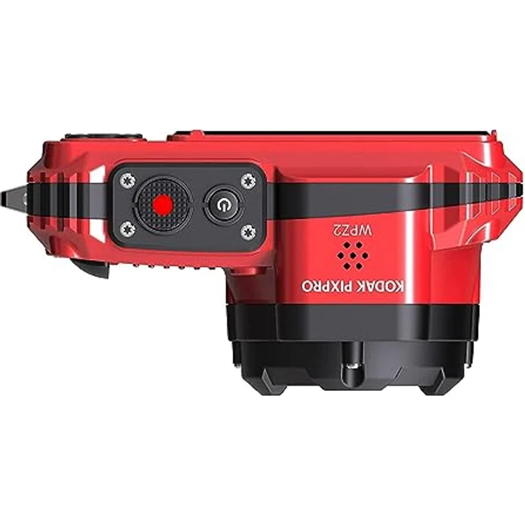 Kodak Pixpro WPZ2 Kompaktkamera 4x Opt. Zoom Rot – Bild 2
