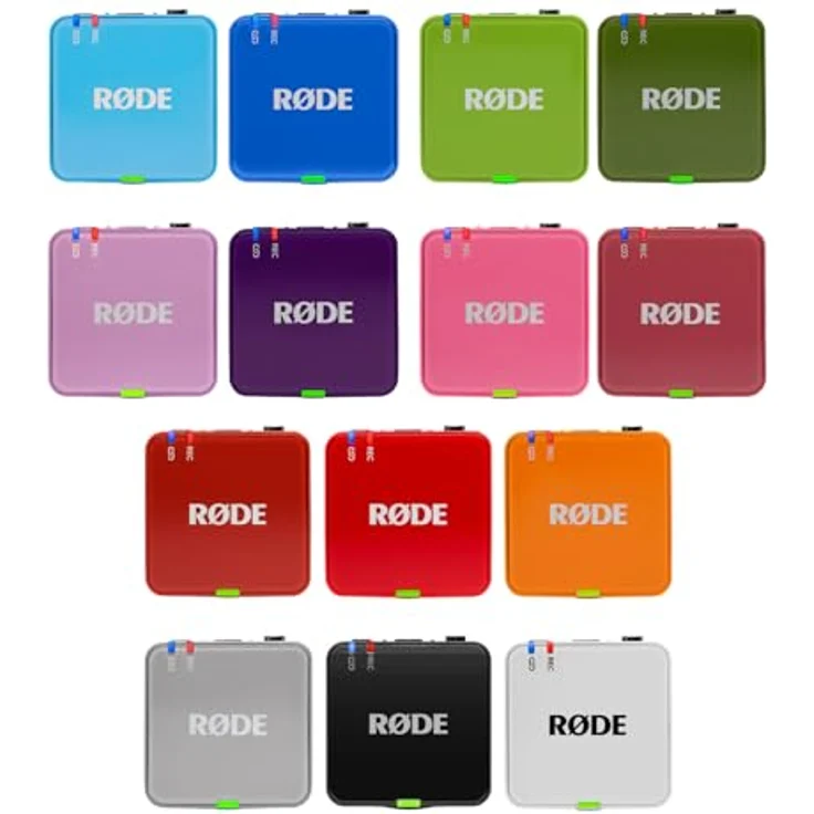 RØDE Wireless GO Gen 3, digitales 2-Kanal Funkmikrofonsystem in Stone Grau mit 32 GB Speicher und Softcase – Bild 8