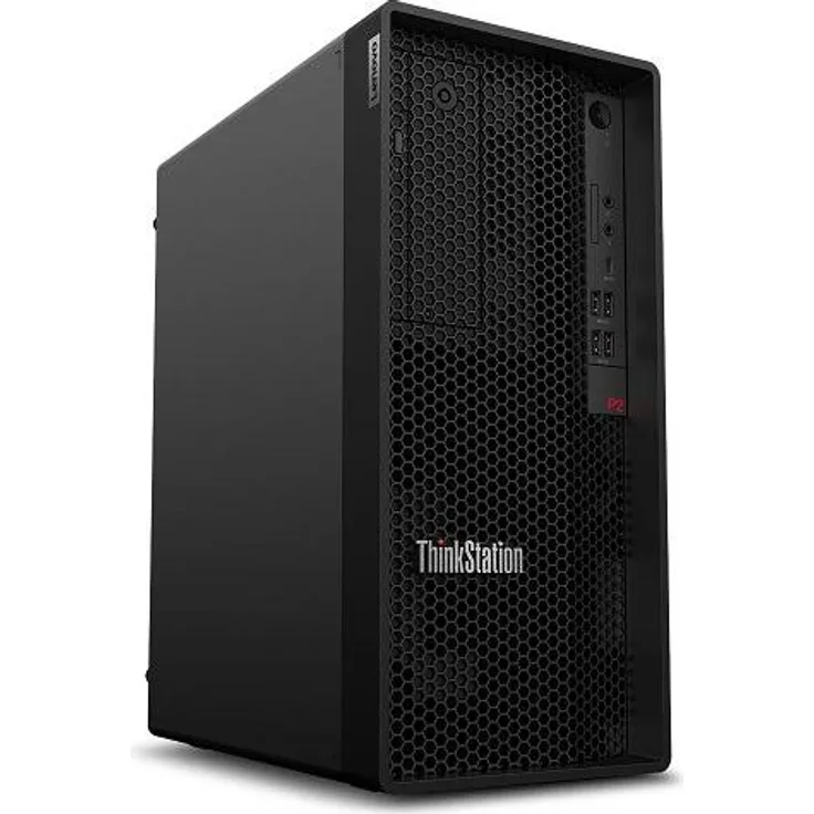 Lenovo ThinkStation P2 Tower Gen 2 – Intel Core Ultra 7 265K, 32 GB RAM, 512 GB SSD, GeForce RTX 5060, Windows 11 Pro, Schwarz