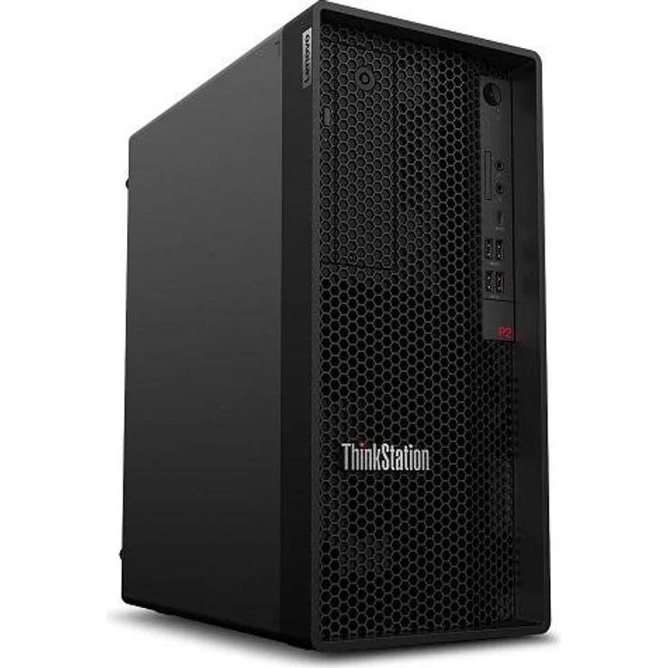Lenovo ThinkStation P2 Tower Gen 2 – Intel Core Ultra 7 265K, 32 GB RAM, 512 GB SSD, GeForce RTX 5060, Windows 11 Pro, Schwarz