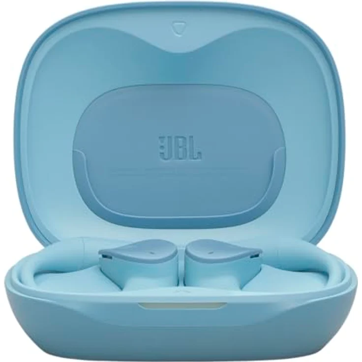 JBL Sense Lite, Open-ear Kopfhörer mit JBL OpenSound-Technologie, bis zu 32 Stunden Akkulaufzeit, Bluetooth, wasser- und staubresistent, Blau – Bild 7