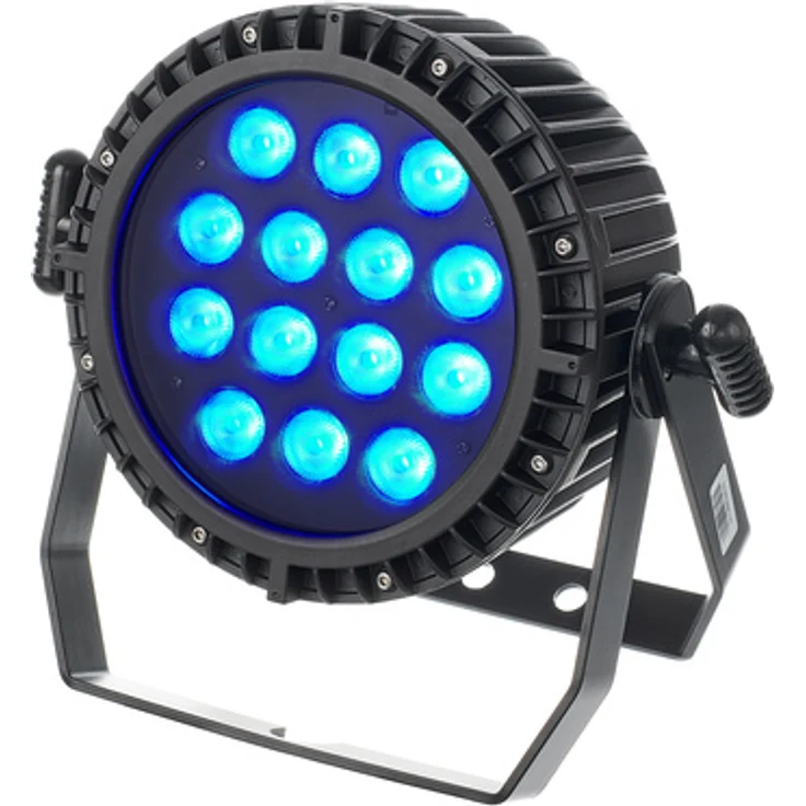 Varytec Event Par IP65 4in1 14x8W, geräuschloser LED Bühnenscheinwerfer mit 4in1 RGBW LEDs, 25° Abstrahlwinkel, robustes Aluminium-Gehäuse