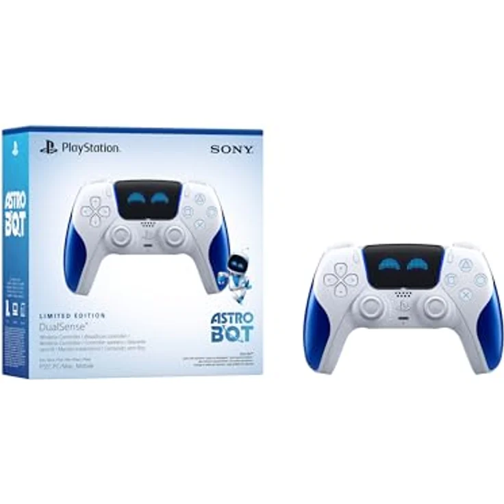 Playstation DualSense® Wireless-Controller – ASTRO BOT™ Joyful Limited Edition mit farbenfrohem Dual-Speeder-Design und mehreren Anschlussmöglichkeiten – Bild 2