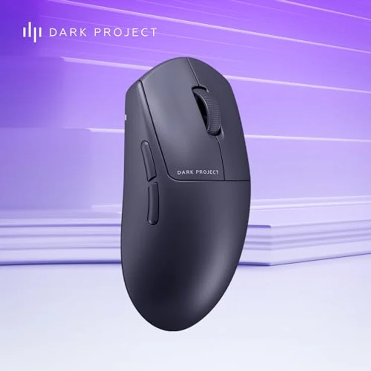 Dark Project Dpp Nexus Black, Kabellose Gaming-Maus in Schwarz mit präziser Steuerung – Bild 3