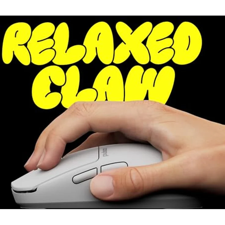 Pulsar X2N CRAZYLIGHT Mini Wireless Gaming Maus, 32.000 DPI, ultraleicht, Uyuni White – Bild 5
