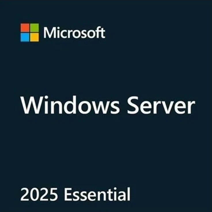 Lenovo Microsoft Windows Server 2025 Essentials, Lizenz für 10 Kerne, ROK, Multilingual, für ThinkSystem SR250 V3, SR630 V3, SR650 V3, ST250 V3, ST50 V3