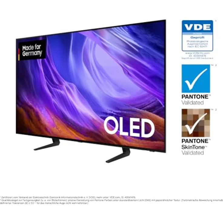 Samsung GQ48S85H OLED 4K Smart TV, 48 Zoll (121 cm), UHD 4K, Dolby Atmos, Vision AI Companion, Slim Design – Bild 4