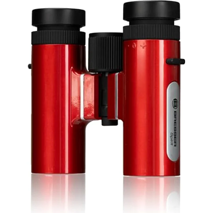 BRESSER Spirit Kompakt-Fernglas 6x24 rot, 6-fache Vergrößerung, leichte Bauweise, volle Mehrschichtvergütung – Bild 3