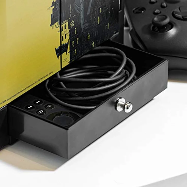 Numskull Gaming Locker Zubehör Ständer DC Comics - Batman, für 10 Spiele und Gaming-Zubehör mit Kopfhörermount – Bild 3