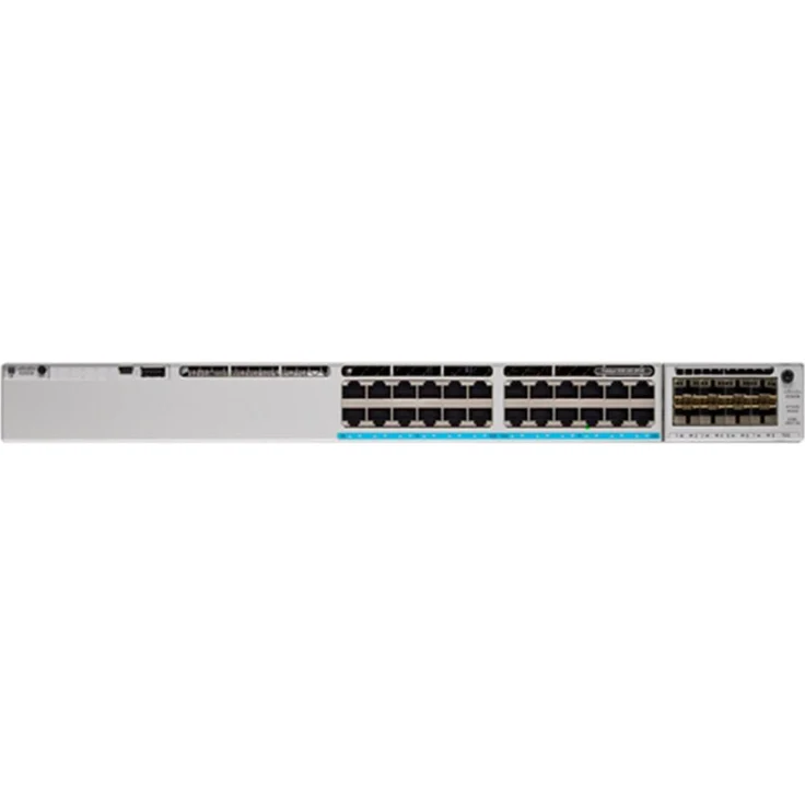 Cisco Cat9300L Mini, Netzwerk Switch mit 24 Ports, UPoE, 4x25G Uplink