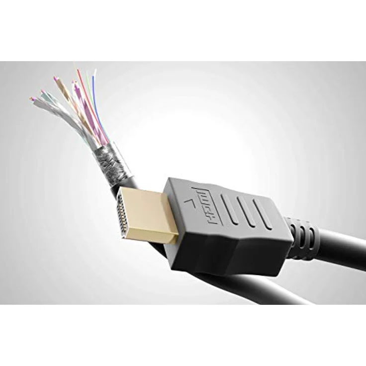 goobay 61310 HDMI High-Speed-Verlängerungskabel mit Ethernet (4K @60Hz), Stecker auf Buchse, UHD Extender für PS5/Xbox/Laptop/Monitor etc. / 3 Meter – Bild 3