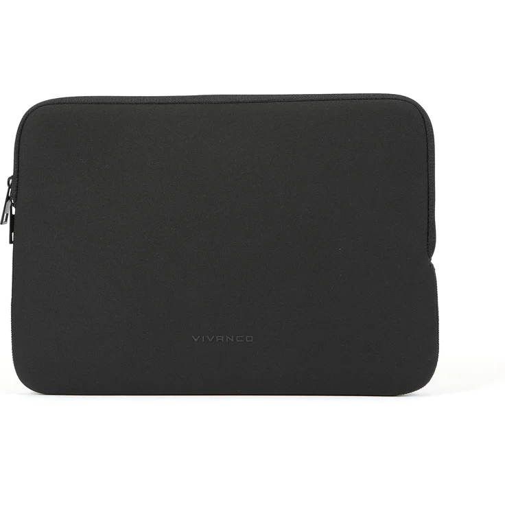 Vivanco NEO Notebook Sleeve 15-16" schwarz Neopren, wasserabweisend, robust, minimalistisches Design