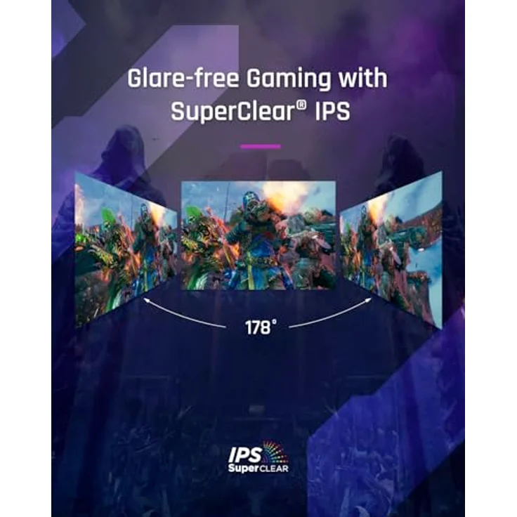 ViewSonic VX2758A-2K-PRO-3 27" QHD IPS Gaming Monitor, 240Hz, 1ms MPRT, 2x HDMI, DisplayPort, HDR10, Frameless – Bild 3