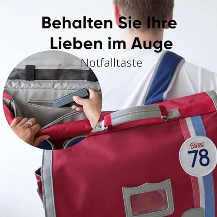 Invoxia GPS Tracker Pro, Echtzeit-Tracker mit Geofencing und bis zu 3 Monate Batterielebensdauer, Schwarz – Bild 7