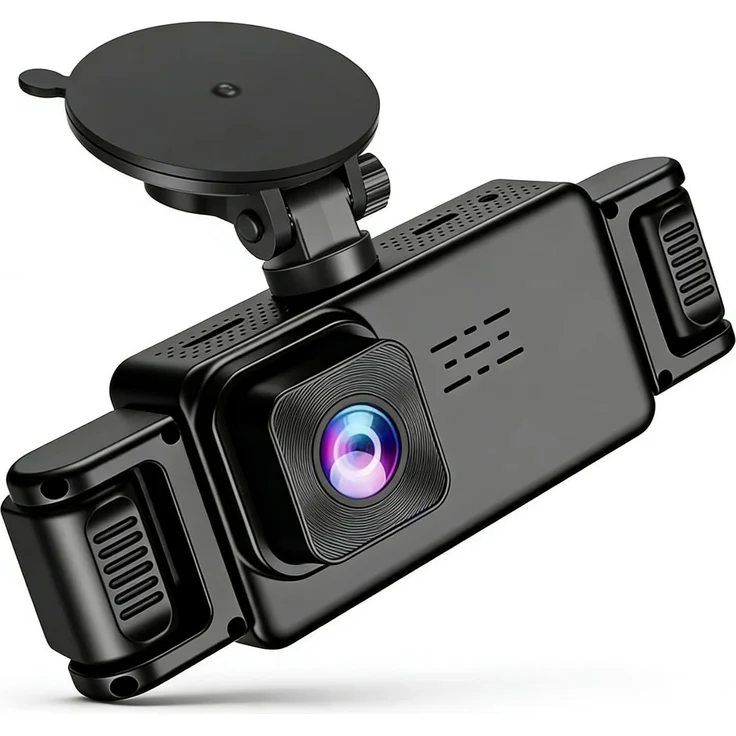 KKmoon 2K-Dashcam mit 5 Kanälen, 360°-Blickwinkel, Nachtsicht, WDR, Parkmodus und Loop-Aufzeichnung