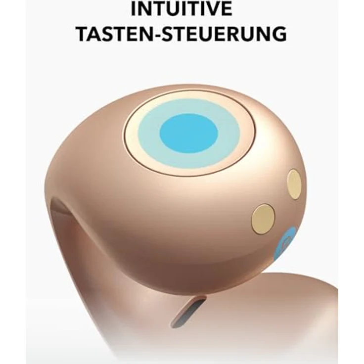 soundcore C40i, Open-Ear Earbuds mit Clip-On Design, flexibles Gelenk, Tastensteuerung, Noise Cancelling für Anrufe, großer Treiber für klaren Klang, federleichter Komfort – Bild 5