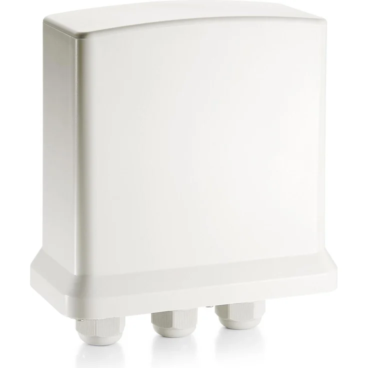 LevelOne POR-1202 2-Port Outdoor PoE-Plus Repeater, Wetterfestes Gehäuse IP66, Silber