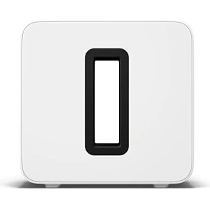 Sonos Sub 4 – WLAN-Subwoofer – Weiß, mit Force Cancelling Effekt und elegantem Design – Bild 2