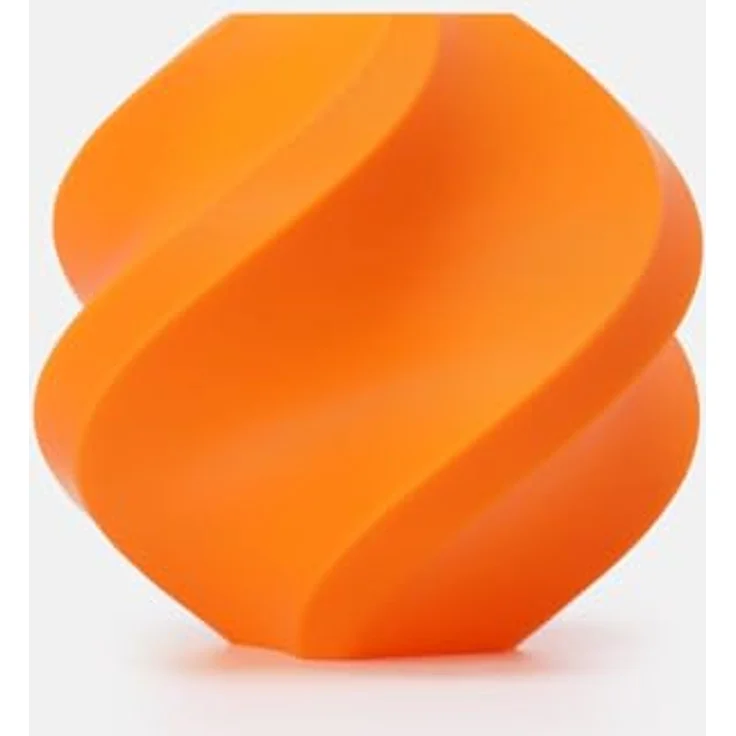 Bambu Lab PLA Basic Filament, Pumpkin Orange, 1,75 mm Durchmesser, biologisch abbaubar, glatte Oberfläche (mit Spule) – Bild 2