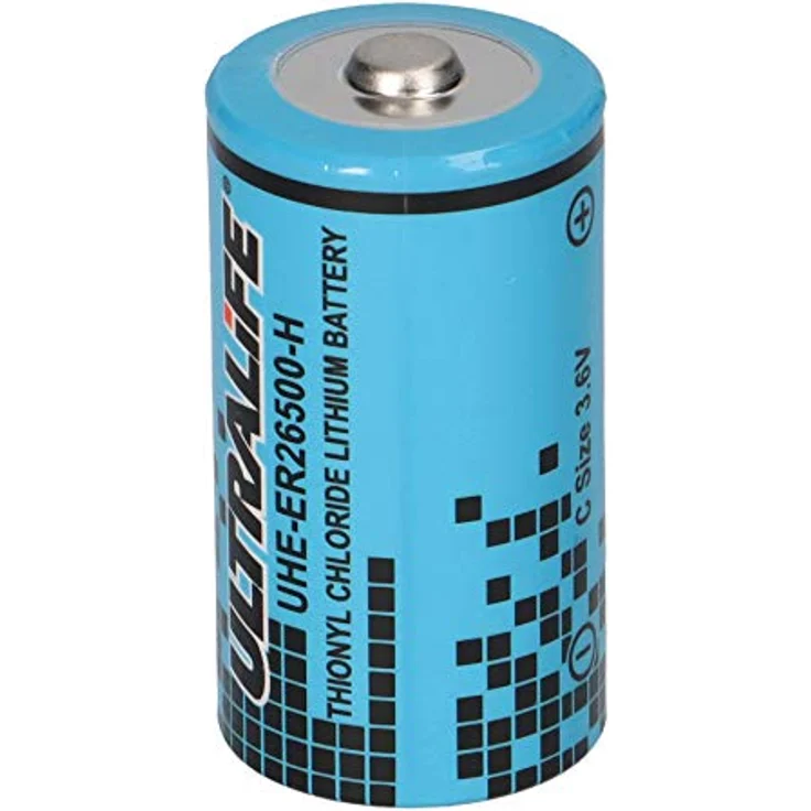 Ultralife UHE-ER26500 Bobbin Cell - C Rundzelle Lithium-Thionylchlorid 3,6V 9000mAh Batterie – Bild 4