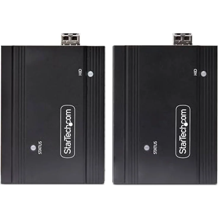 StarTech.com DisplayPort KVM Extender über Glasfaser, 4K60Hz, Konsolen-Extender 300m (Multimode), 4K KVM Verlängerung LWL, Schwarz – Bild 5