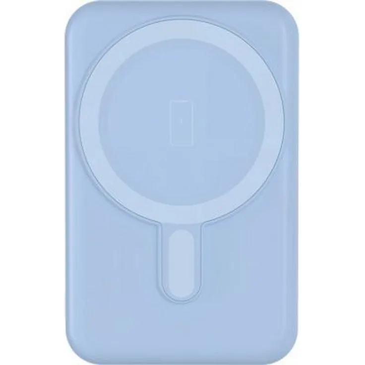 BigBen Connected, Powerbank USB A / USB-C 10W 5000mAh Induktion MagSafe kompatibel, Blau