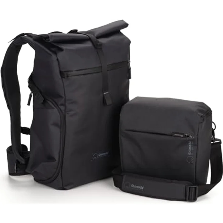 Shimoda Strada Laterale 22, Fotorucksack für Kameras, 22 l, wasserabweisend, Schwarz – Bild 7