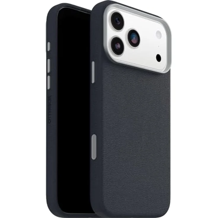 OtterBox Symmetry Cactus Leather Camera Control, Smartphone-Hülle für Apple iPhone 17 Pro Max, starker Schutz in Riverside Blue – Bild 1