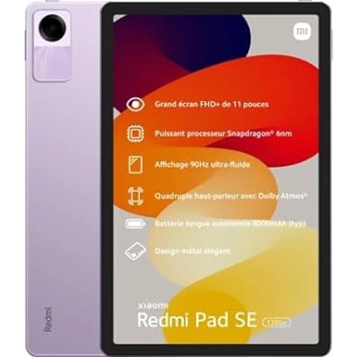 Xiaomi Redmi Pad SE Lavendel Violett 4GB RAM 128GB ROM – Bild 1