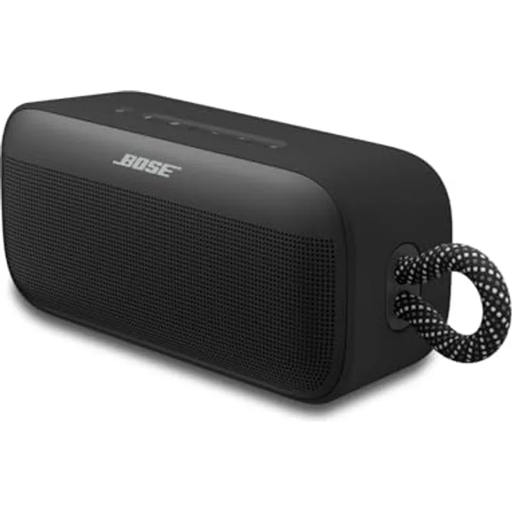 Bose Neu SoundLink Plus, Bluetooth-Boombox mit 20 Stunden Akkulaufzeit, robust und wasserdicht, Schwarz