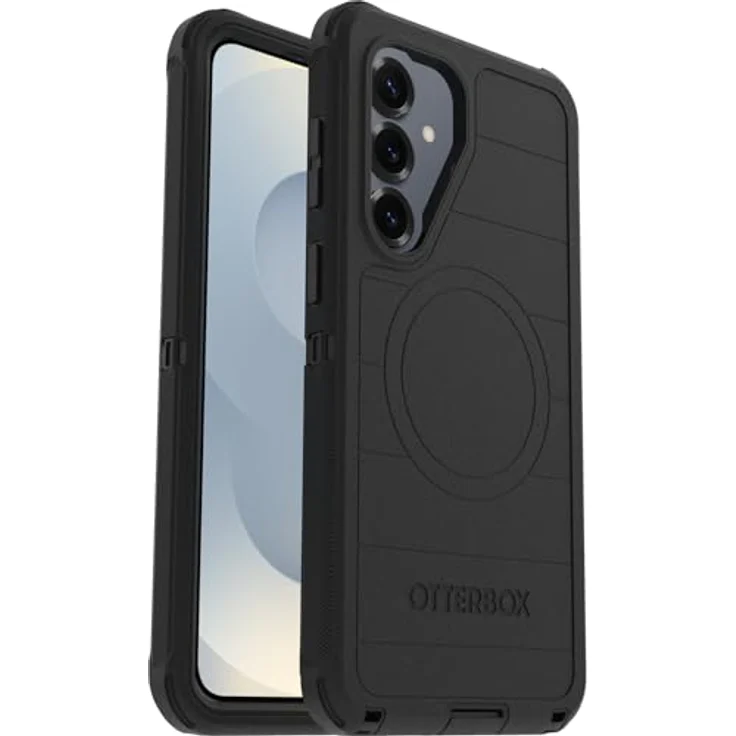 OtterBox Defender Series Pro Hülle mit Magneten für Samsung Galaxy S26+, stoßfest, 3-schichtiger Schutz, 7X Militärstandard getestet, Schwarz – Bild 2