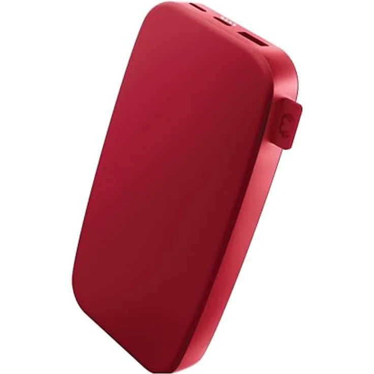 Fresh 'n Rebel Powerbank 18000mAh, USB-C in & Out, Fast Charge 20W, 6 Sicherheitsmerkmale, tragbarer Akku für iPhone und Android, Berry Red – Bild 1