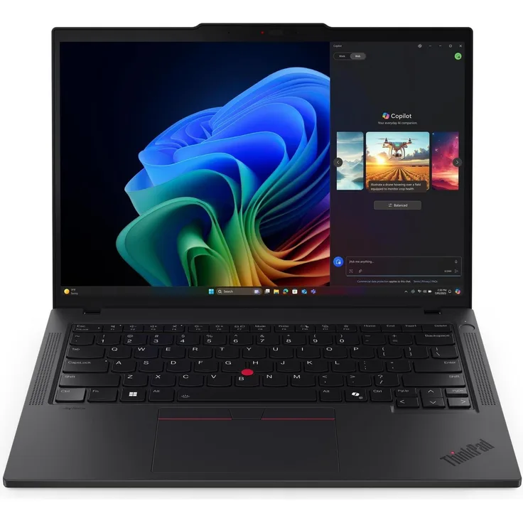 Lenovo ThinkPad T14 G6, 14" WUXGA Laptop mit Intel Core Ultra 7, 32GB RAM, 1TB SSD, Schwarz