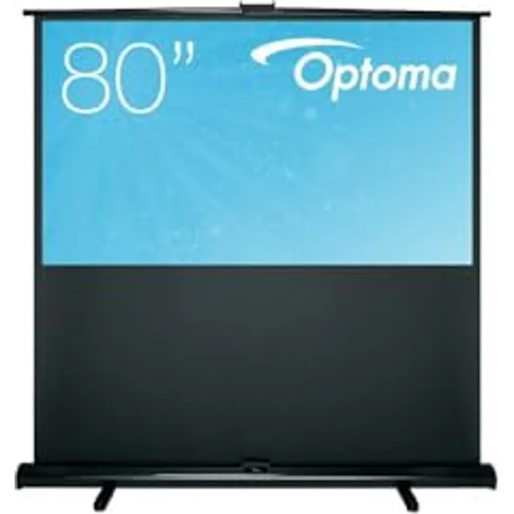 Optoma PORTABLE PROJECTION SCREEN 80IN (79.92", 16:9), Leinwand, Schwarz - 16:9 177 X 99.5CM GAIN 1.0