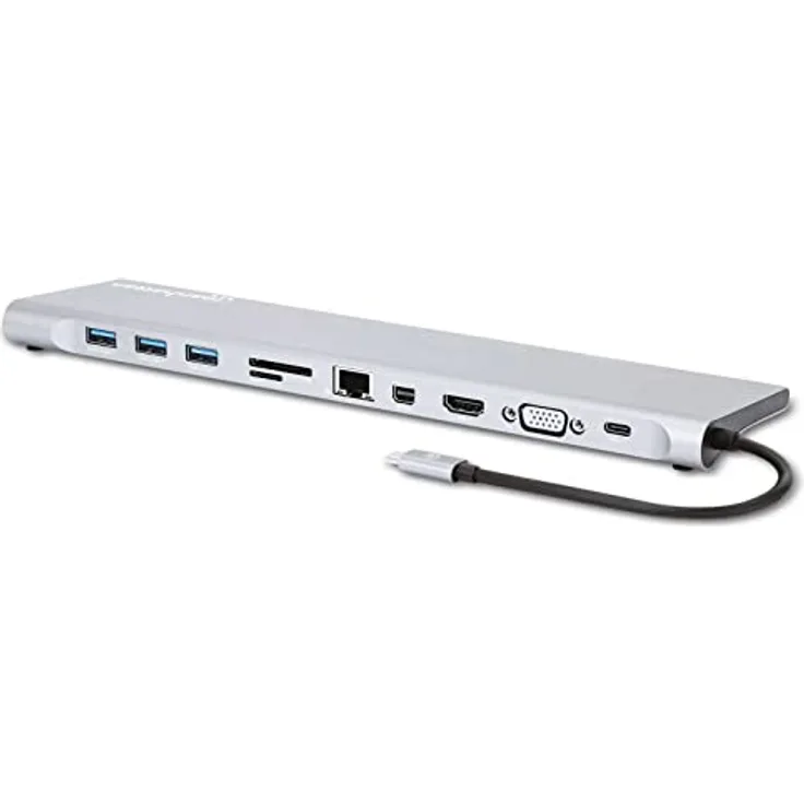 Manhattan 130578 USB-C™ 11-in-1 Dreifach-Monitor mit MST
