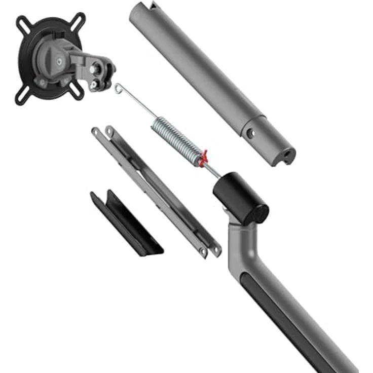 One For All Design Single Monitor-Tischhalterung, höhenverstellbar für 33-88,9 cm (13-35 Zoll), schwarz – Bild 3