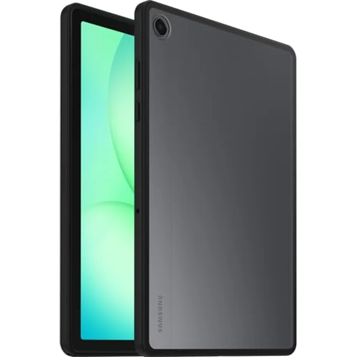 OtterBox React Series Hülle für Samsung Galaxy Tab A11+ / A11+ 5G, stoßfest, sturzsicher, ultradünn, Transparent/Schwarz