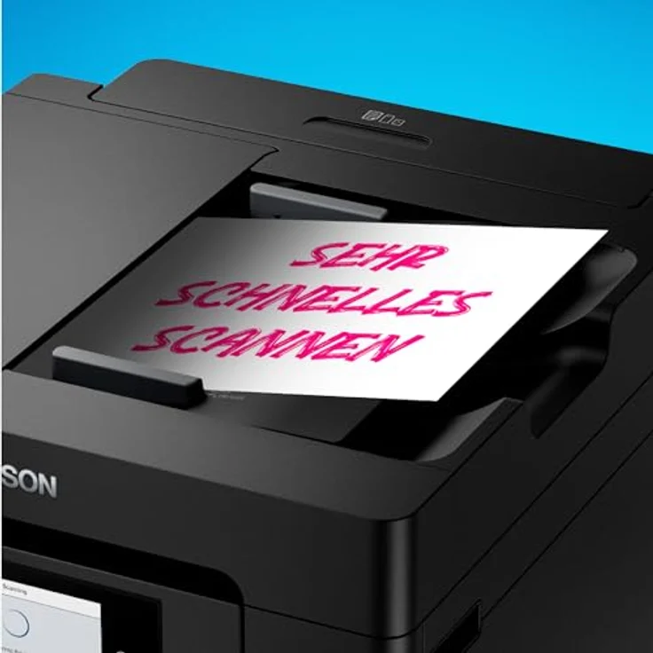 EPSON EcoTank ET-5855 Inkjet Colour Multifunction Printer 32ppm (C11CJ29406), Schwarz, Wireless, Duplex-Druck – Bild 9