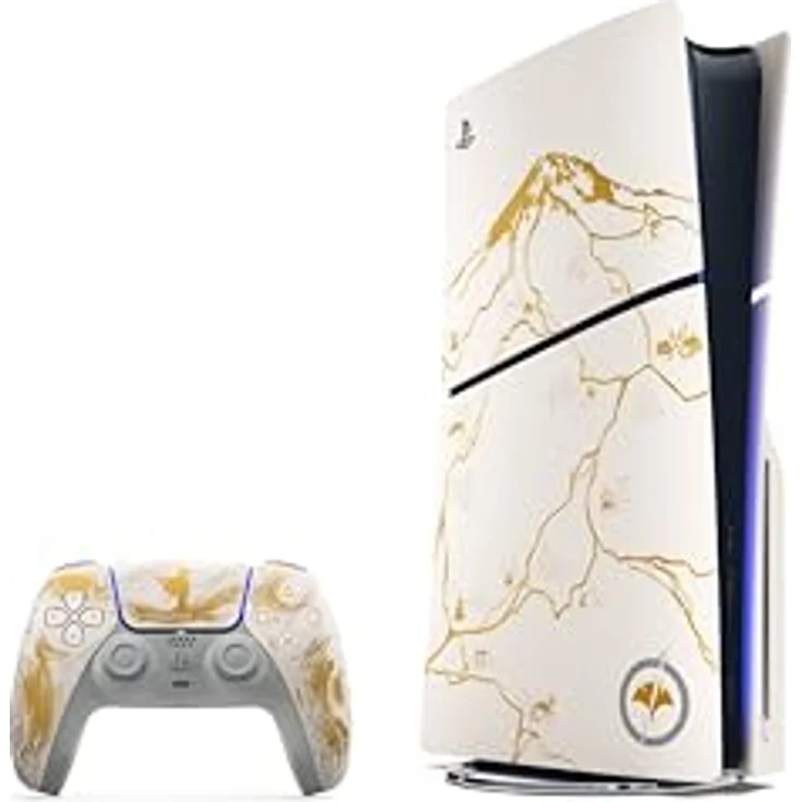 PlayStation 5 Ghost of Yōtei Gold Limited Edition Bundle, Konsole mit Spiel und atemberaubenden Landschaften – Bild 2