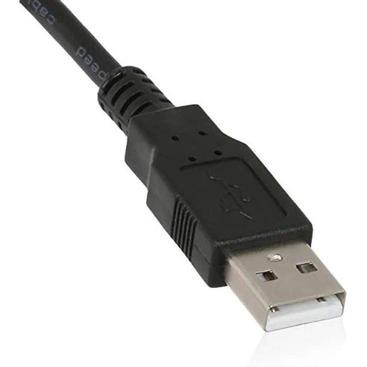 Wicked Chili USB 2.0 Hi-Speed Datenkabel mini USB abgewinkelt 90°, 180 cm, schwarz, für Garmin nüvi Modelle – Bild 6