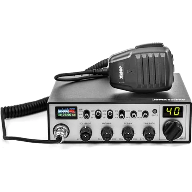 PNI JOPIX 900PRO 40CH CB-Funkstation, AM/FM, 4W, ASQ, 12-24V – Bild 5