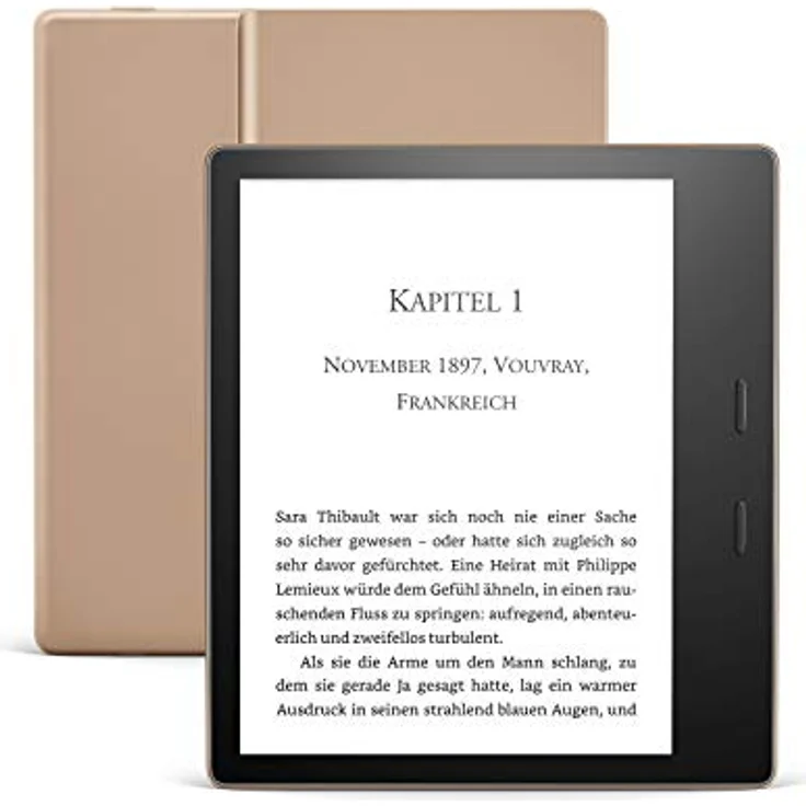 Amazon Der neue Kindle Oasis (2019) Gold WLAN 32GB Gold (B07L5K4TG3) – Bild 2