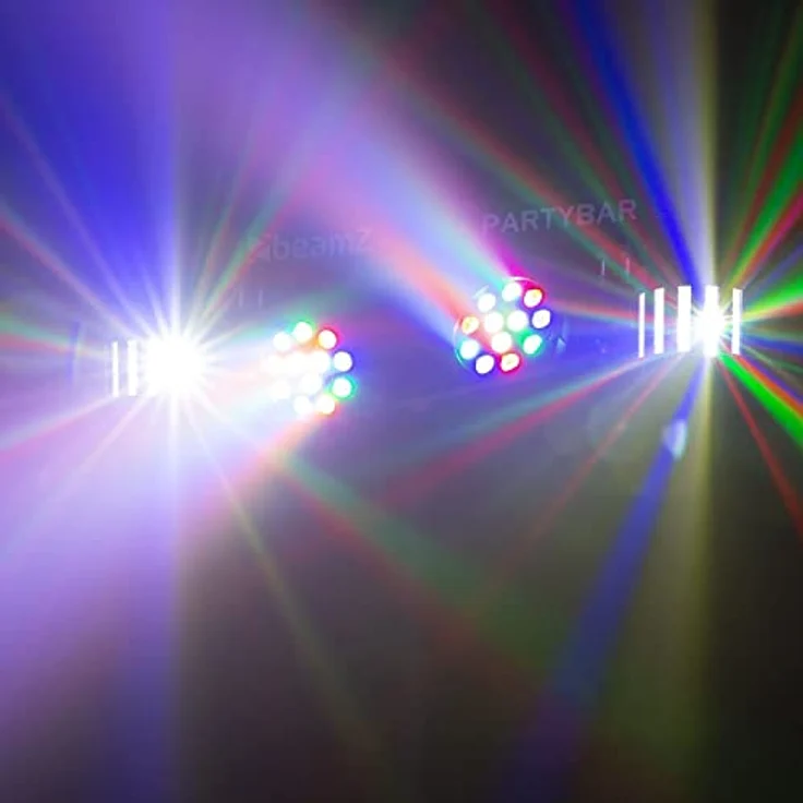beamZ PartyBar2 mit 2x PAR + 2x Derby – Bild 8