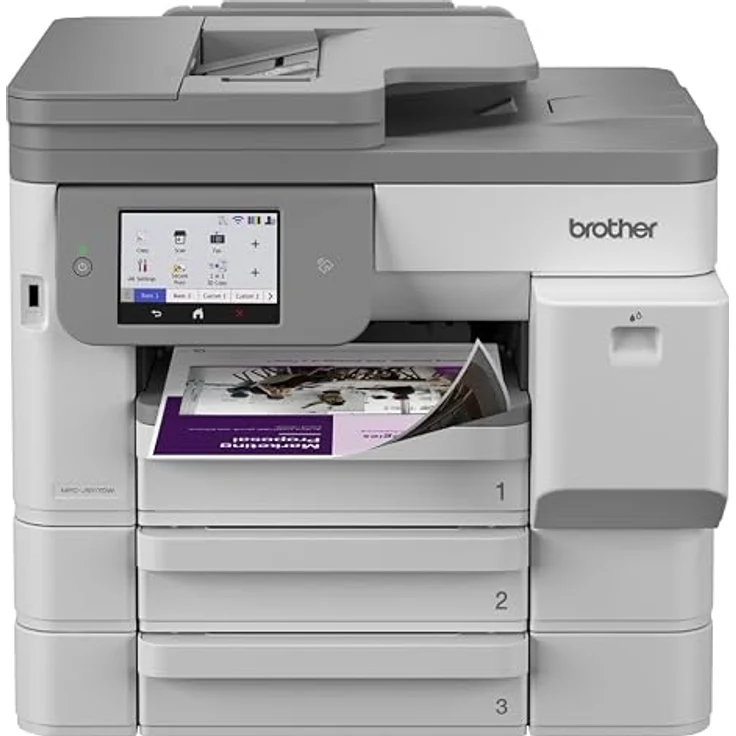 Brother MFC-J5117DW, Multifunktionsdrucker A3 mit Tintenstrahl, 1200 x 4800 DPI, 26 Seiten/Minute, WLAN – Bild 1