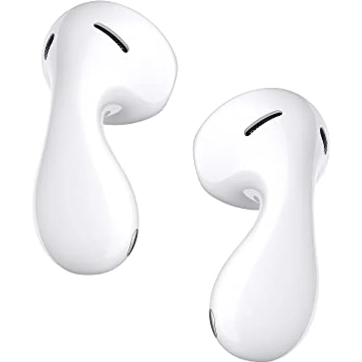 HUAWEI FreeBuds 5 Kopfhörer, Hi-Res-Zertifiziert, offenes Design für verbesserten Komfort, 30 Stunden Akkulaufzeit,Wasserdichtigkeit IPX4, Keramikweiß – Bild 2